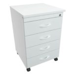 Stilus – Gaveteiro Volante 4 Gavetas 18 mm